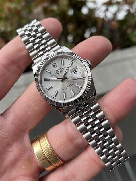 hermes德国官网rolex datejust gold silber|rolex datejust 36mm.